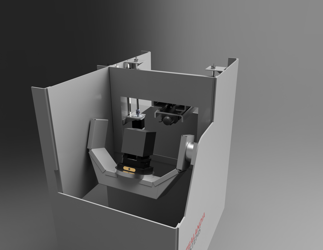 render of 5 axis milling machine