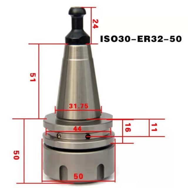ISO30 - ER32 - 50mm Chuck