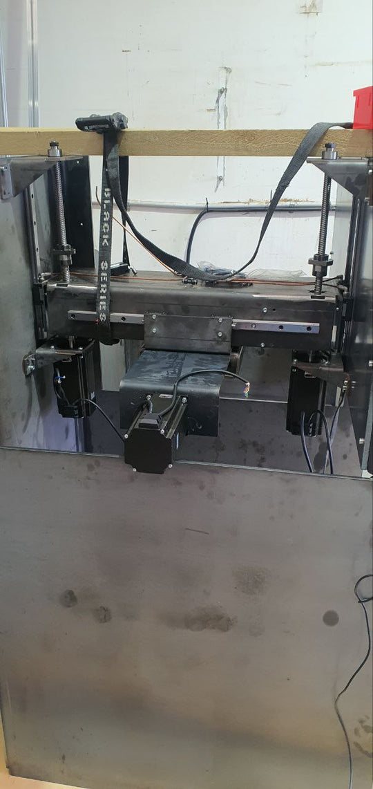 Mars 5 axis milling machine prototype Z carriage